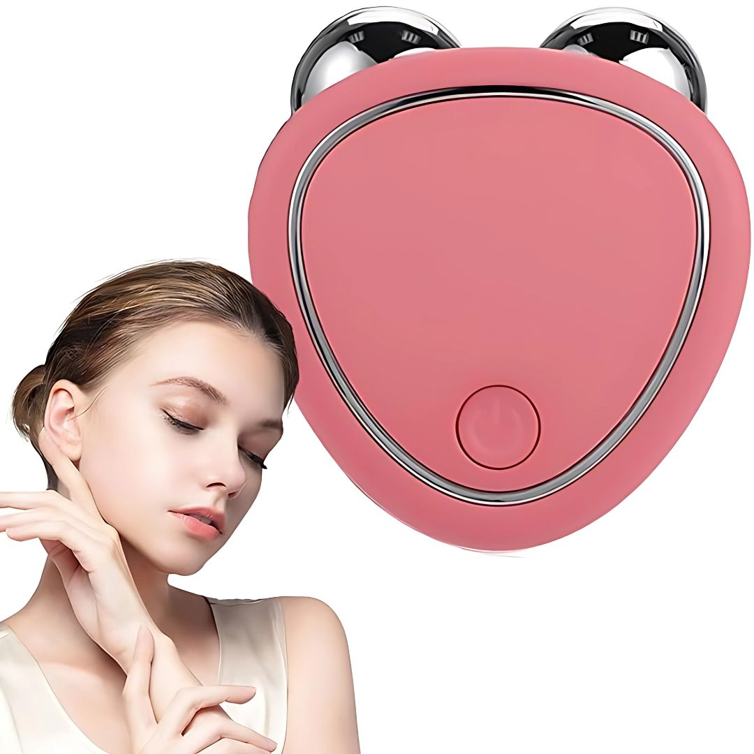 MASAJEADOR FACIAL CON MICROCORRIENTE
